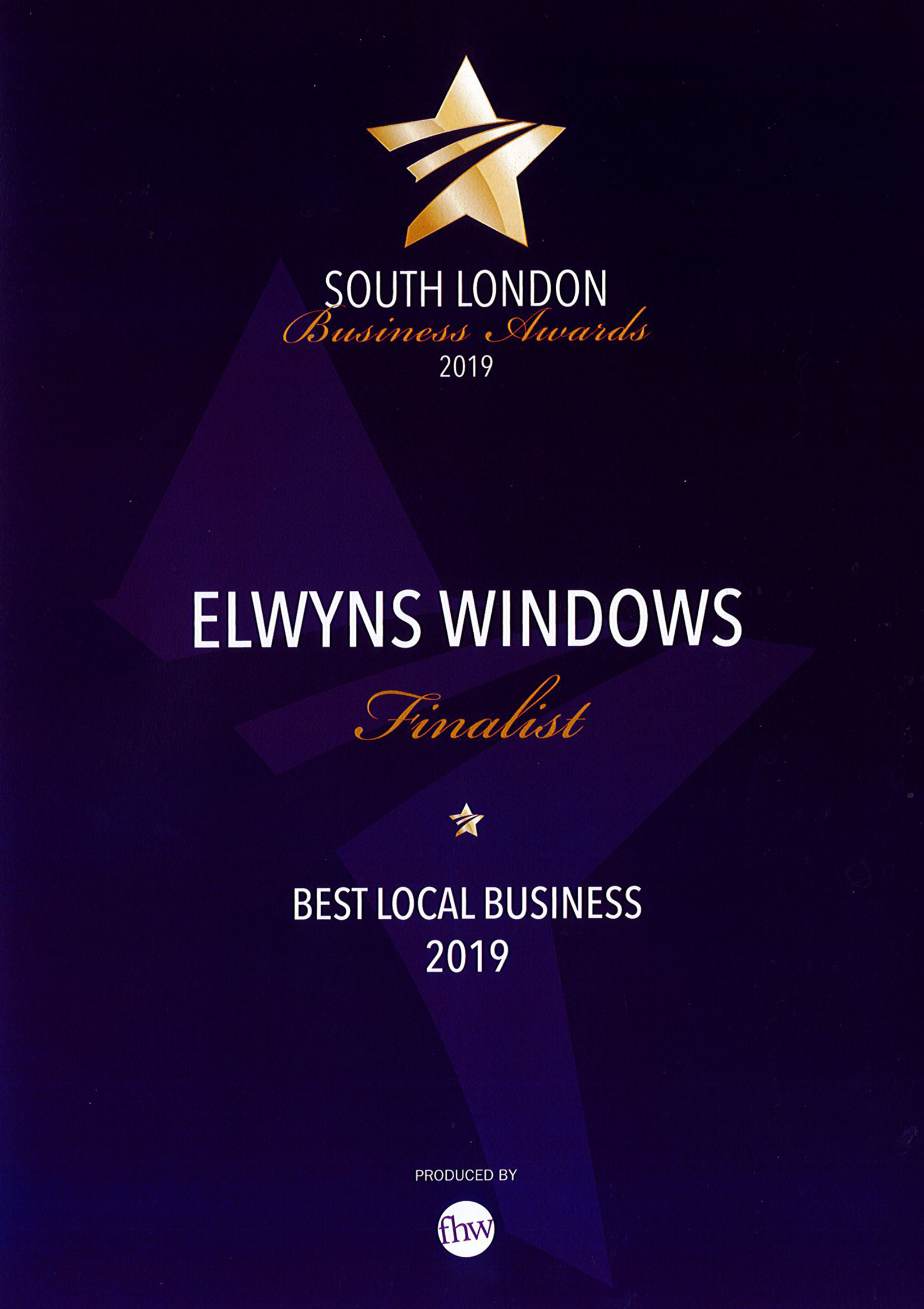 South London Business Awards 2019 - Best Local Business