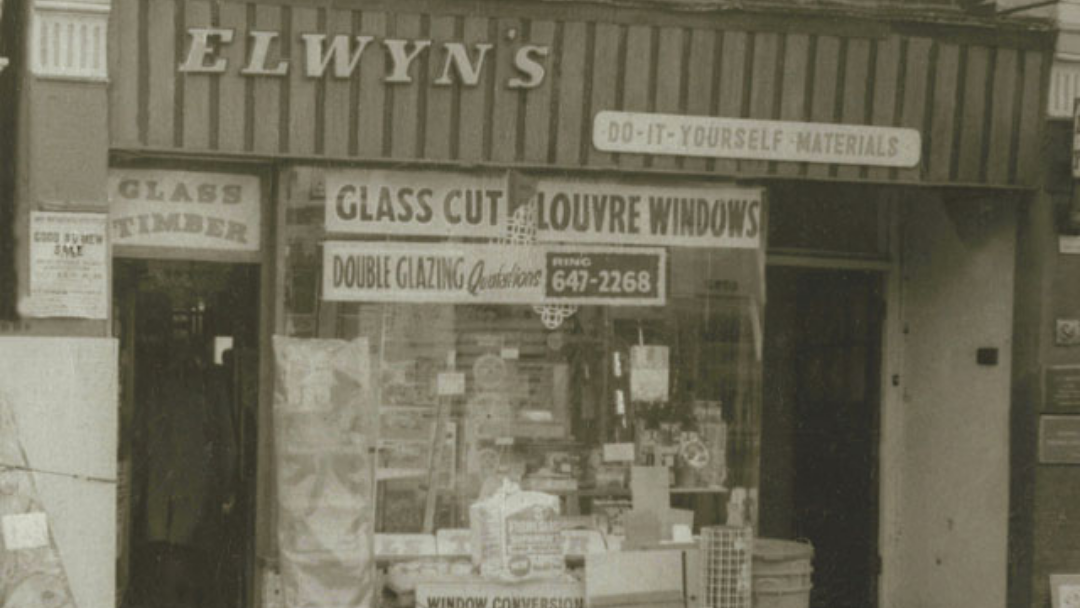 The first Elwyns shop