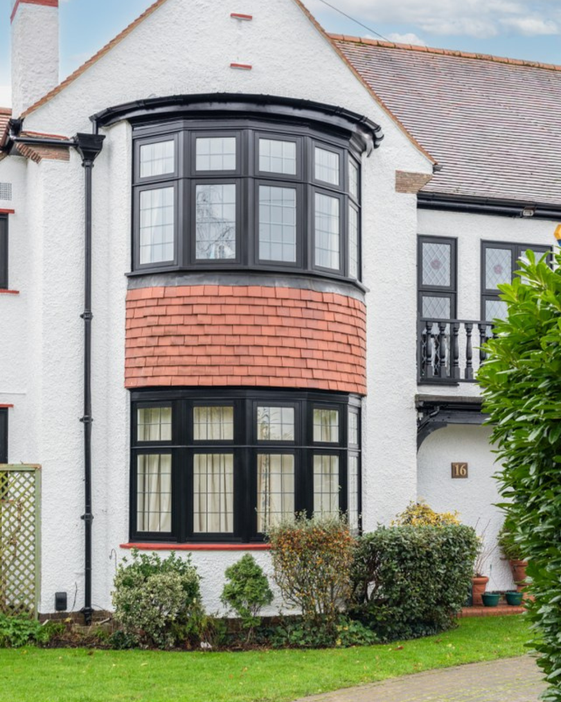Black bay timber alternative windows